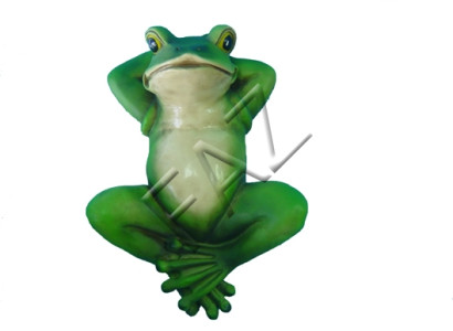 Design Frog Figure Garden Statue Sculpture Figures Sculptures Decoration c377
